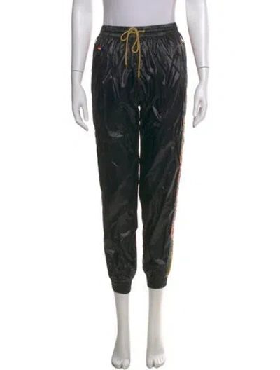 Pre-owned Aviator Nation Skinny Leg Pants In Black