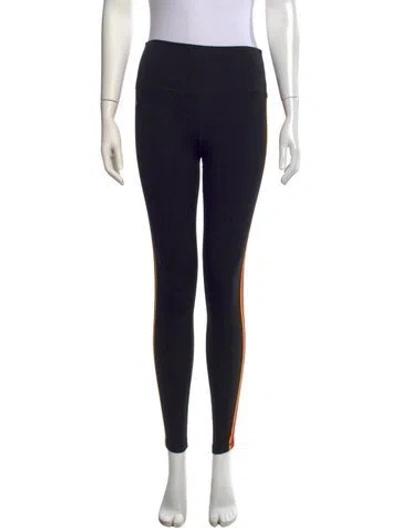 Pre-owned Aviator Nation Skinny Leg Pants In Black