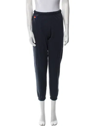 Pre-owned Aviator Nation Skinny Leg Pants In Blue