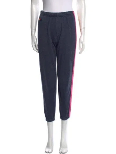 Pre-owned Aviator Nation Skinny Leg Pants In Blue