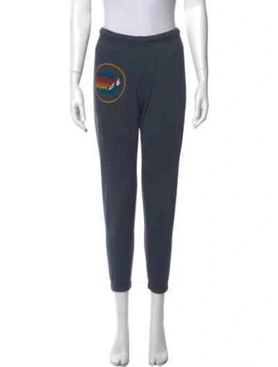 Pre-owned Aviator Nation Skinny Leg Pants In Blue