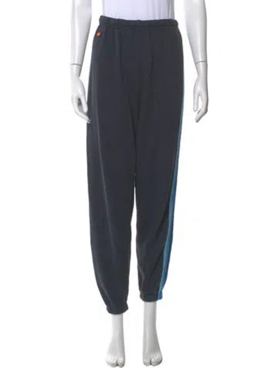Pre-owned Aviator Nation Skinny Leg Pants In Blue