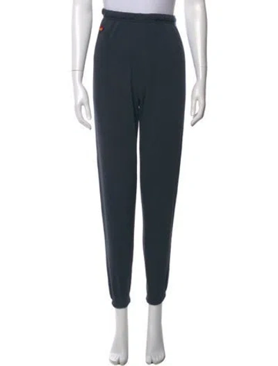 Pre-owned Aviator Nation Skinny Leg Pants In Gray