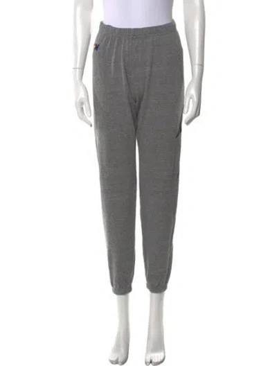 Pre-owned Aviator Nation Skinny Leg Pants In Gray