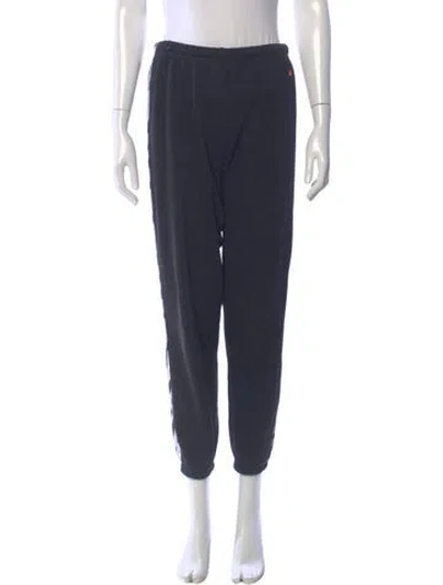 Pre-owned Aviator Nation Skinny Leg Pants In Gray