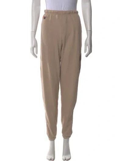 Pre-owned Aviator Nation Skinny Leg Pants In Neutral