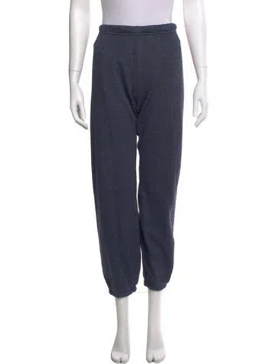 Pre-owned Aviator Nation Straight Leg Pants In Blue