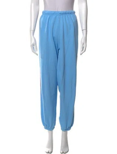Pre-owned Aviator Nation Straight Leg Pants In Blue