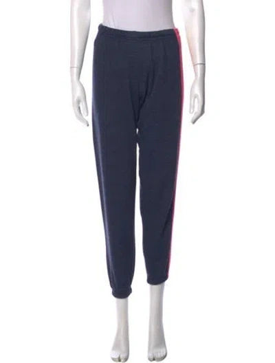 Pre-owned Aviator Nation Straight Leg Pants In Blue