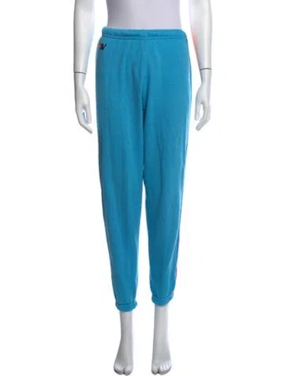 Pre-owned Aviator Nation Straight Leg Pants In Blue