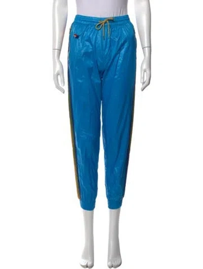 Pre-owned Aviator Nation Straight Leg Pants In Blue