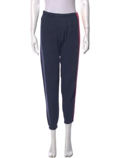Pre-owned Aviator Nation Straight Leg Pants In Blue