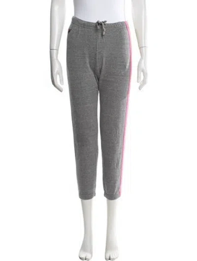 Pre-owned Aviator Nation Straight Leg Pants In Grey
