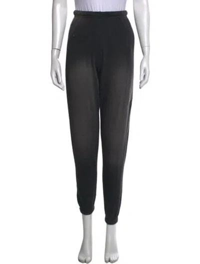 Pre-owned Aviator Nation Straight Leg Pants In Grey