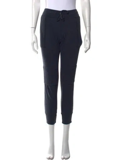 Pre-owned Aviator Nation Straight Leg Pants In Grey