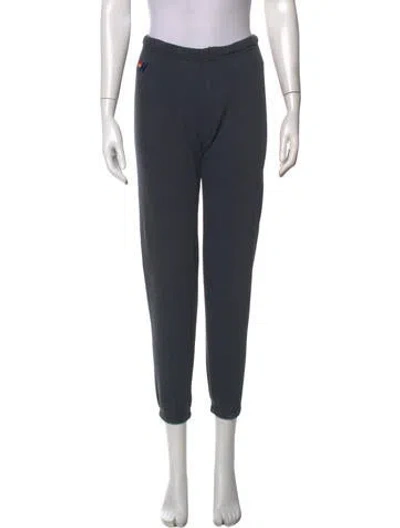 Pre-owned Aviator Nation Straight Leg Pants In Grey