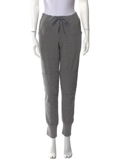 Pre-owned Aviator Nation Straight Leg Pants In Grey