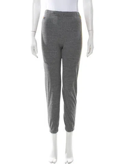 Pre-owned Aviator Nation Straight Leg Pants In Grey