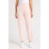Aviator Nation Stripe Sweatpants In Light Pink/purple Orange