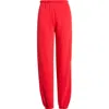 Aviator Nation Stripe Sweatpants In Red