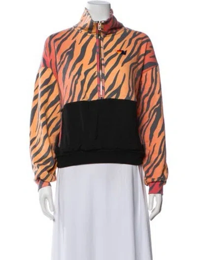 Pre-owned Aviator Nation Striped Jacket In Multi