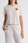 Aviator Nation Sunset Patch T-shirt In Gray