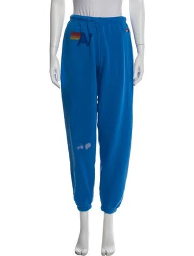 Pre-owned Aviator Nation Sweatpants In Blue