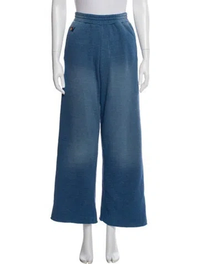 Pre-owned Aviator Nation Sweatpants In Blue