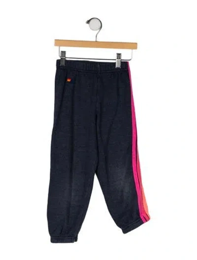 Pre-owned Aviator Nation Babies' Sweatpants In Blue