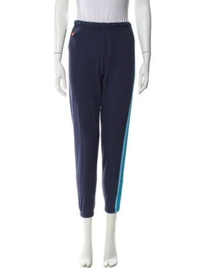 Pre-owned Aviator Nation Sweatpants In Blue