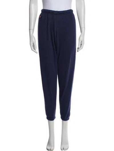 Pre-owned Aviator Nation Sweatpants In Blue