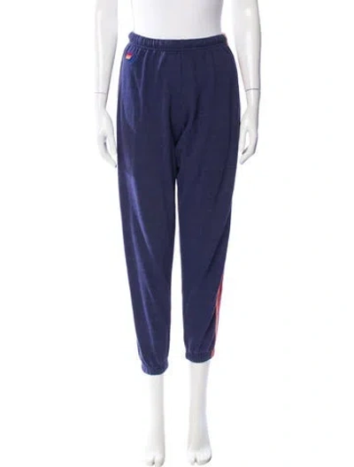 Pre-owned Aviator Nation Sweatpants In Blue