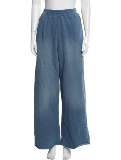 Pre-owned Aviator Nation Sweatpants In Blue