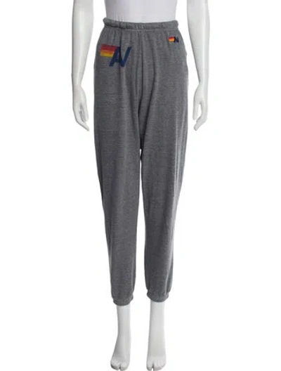 Pre-owned Aviator Nation Sweatpants In Gray