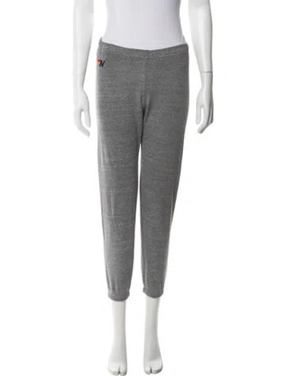 Pre-owned Aviator Nation Sweatpants In Gray
