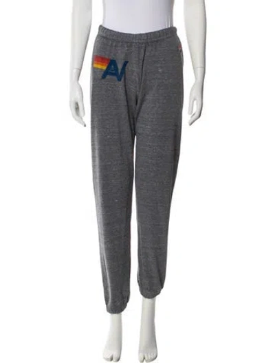 Pre-owned Aviator Nation Sweatpants In Gray