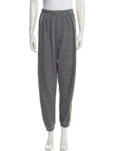 Pre-owned Aviator Nation Sweatpants In Gray