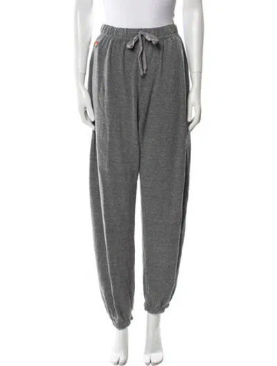 Pre-owned Aviator Nation Sweatpants In Gray