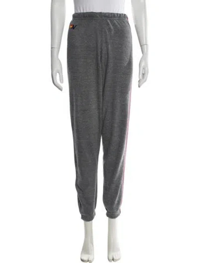 Pre-owned Aviator Nation Sweatpants In Gray