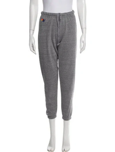 Pre-owned Aviator Nation Sweatpants In Gray