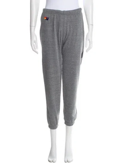 Pre-owned Aviator Nation Sweatpants In Gray