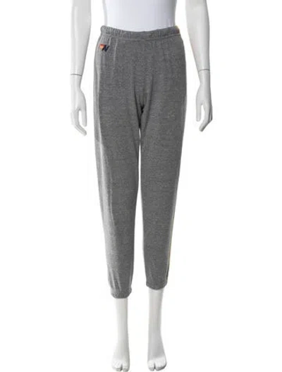 Pre-owned Aviator Nation Sweatpants In Gray