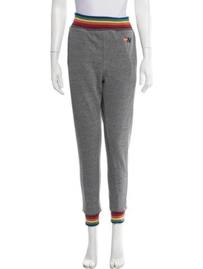 Pre-owned Aviator Nation Sweatpants In Gray