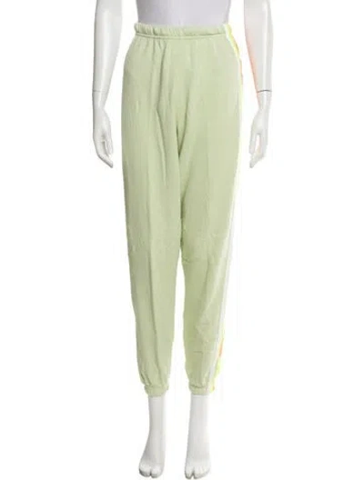 Pre-owned Aviator Nation Sweatpants In Green