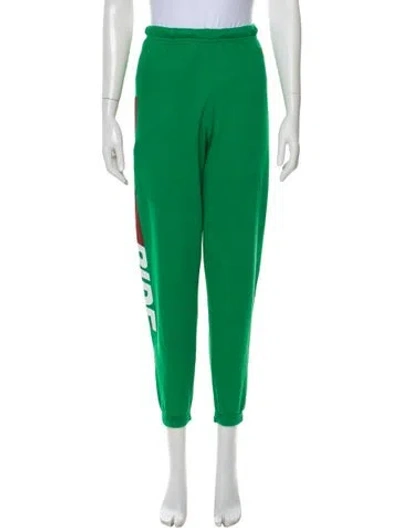 Pre-owned Aviator Nation Sweatpants In Green