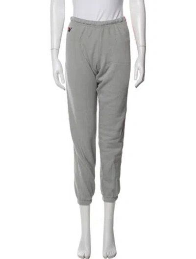Pre-owned Aviator Nation Sweatpants In Grey
