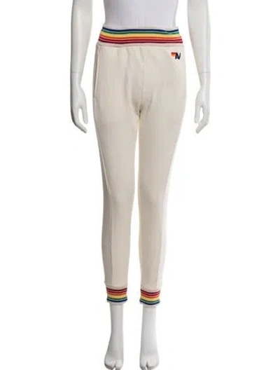 Pre-owned Aviator Nation Sweatpants In Neutral