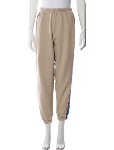 Pre-owned Aviator Nation Sweatpants In Neutral