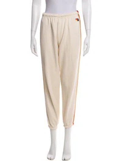 Pre-owned Aviator Nation Sweatpants In Neutral