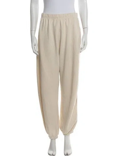 Pre-owned Aviator Nation Sweatpants In Neutral